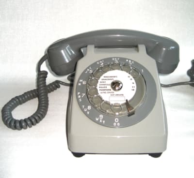 Telephone ancien s63 gris ngqgim - Eugenol