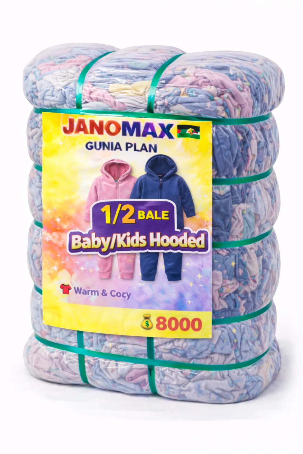 1/2 Bale Kids/Baby Hooded