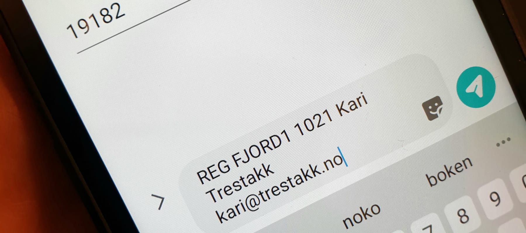 Motta SMS med trafikkmeldingar
