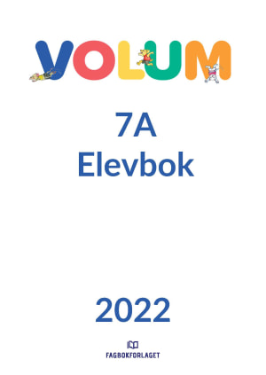 Volum 7A Elevbok