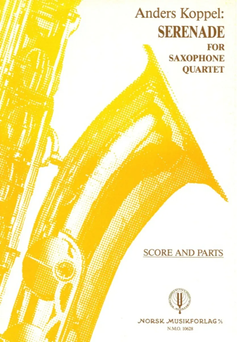 Serenade for saxophone quartet | Notebutikken