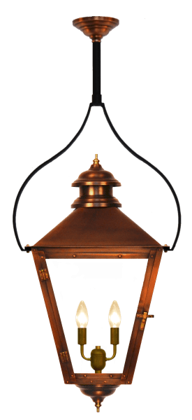 Coppersmith Hanging Gas Light Copper Lantern