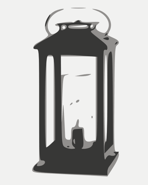Atwater Medium Pier Mount Lantern 12v