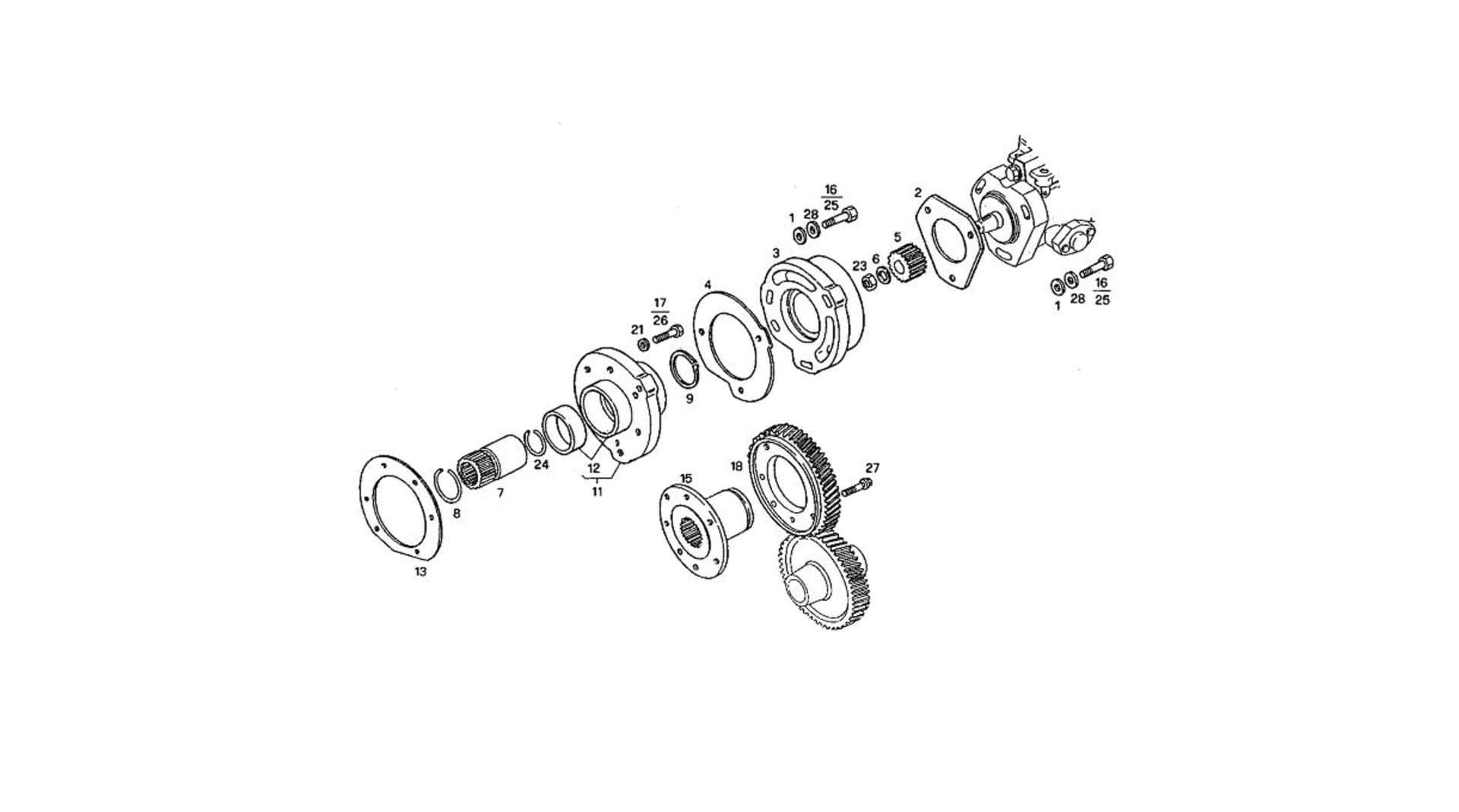INJECTION PUMP DRIVE