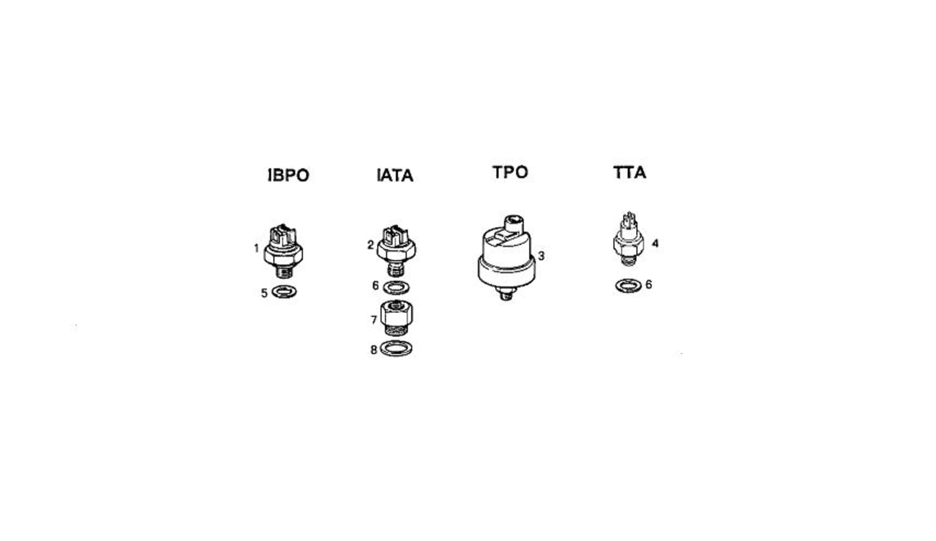 SENDER UNITS FOR INSTRUMENTS