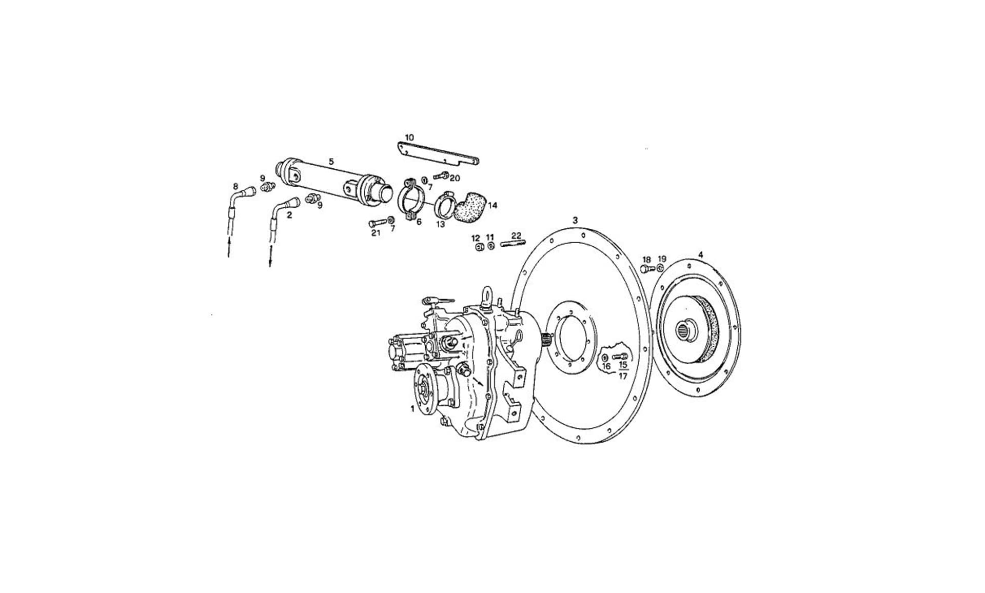 MARINE GEAR ZF-MPM IRM 280-1A