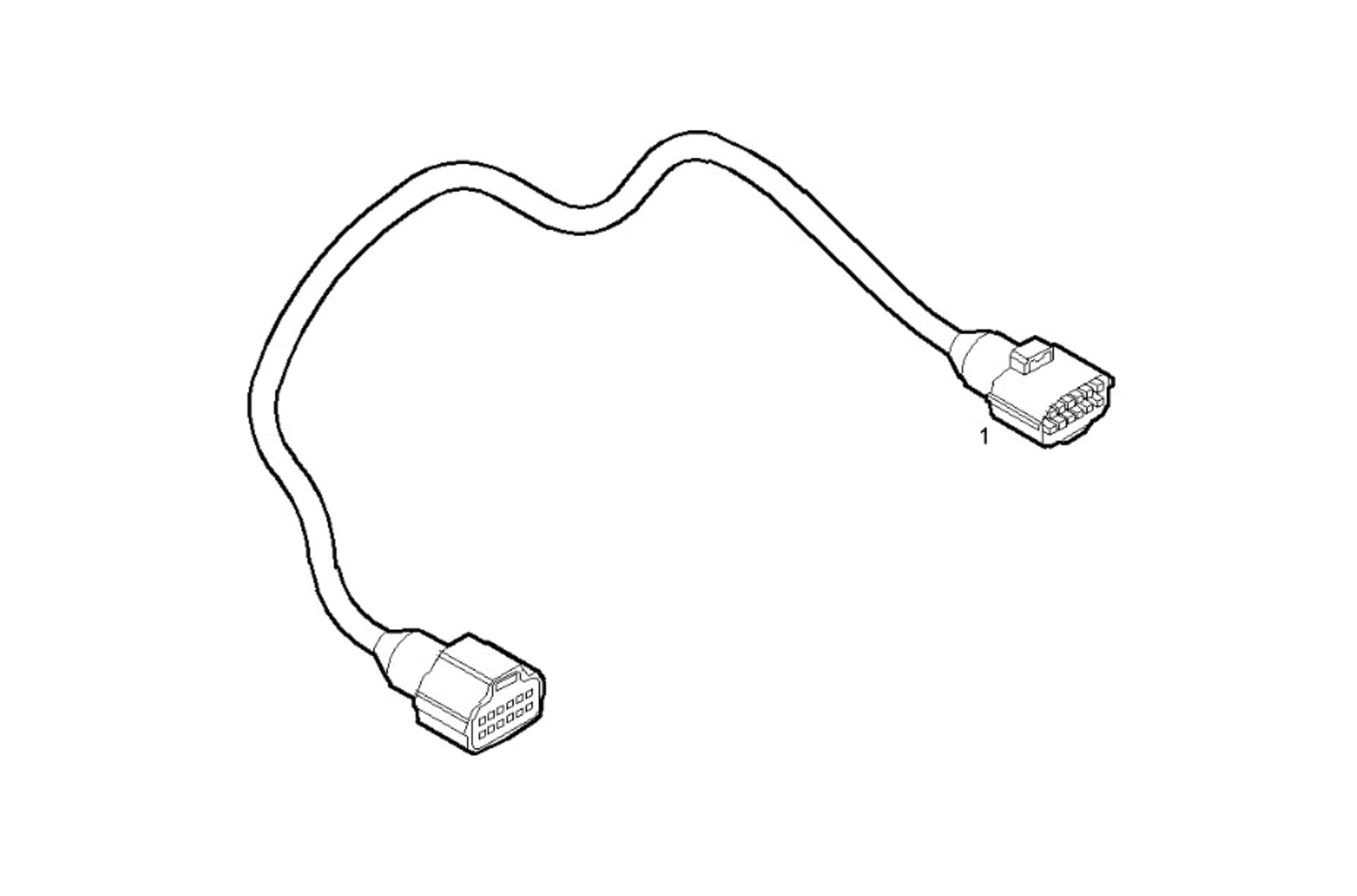 EXTENSION CABLE - 15M 12 POLES