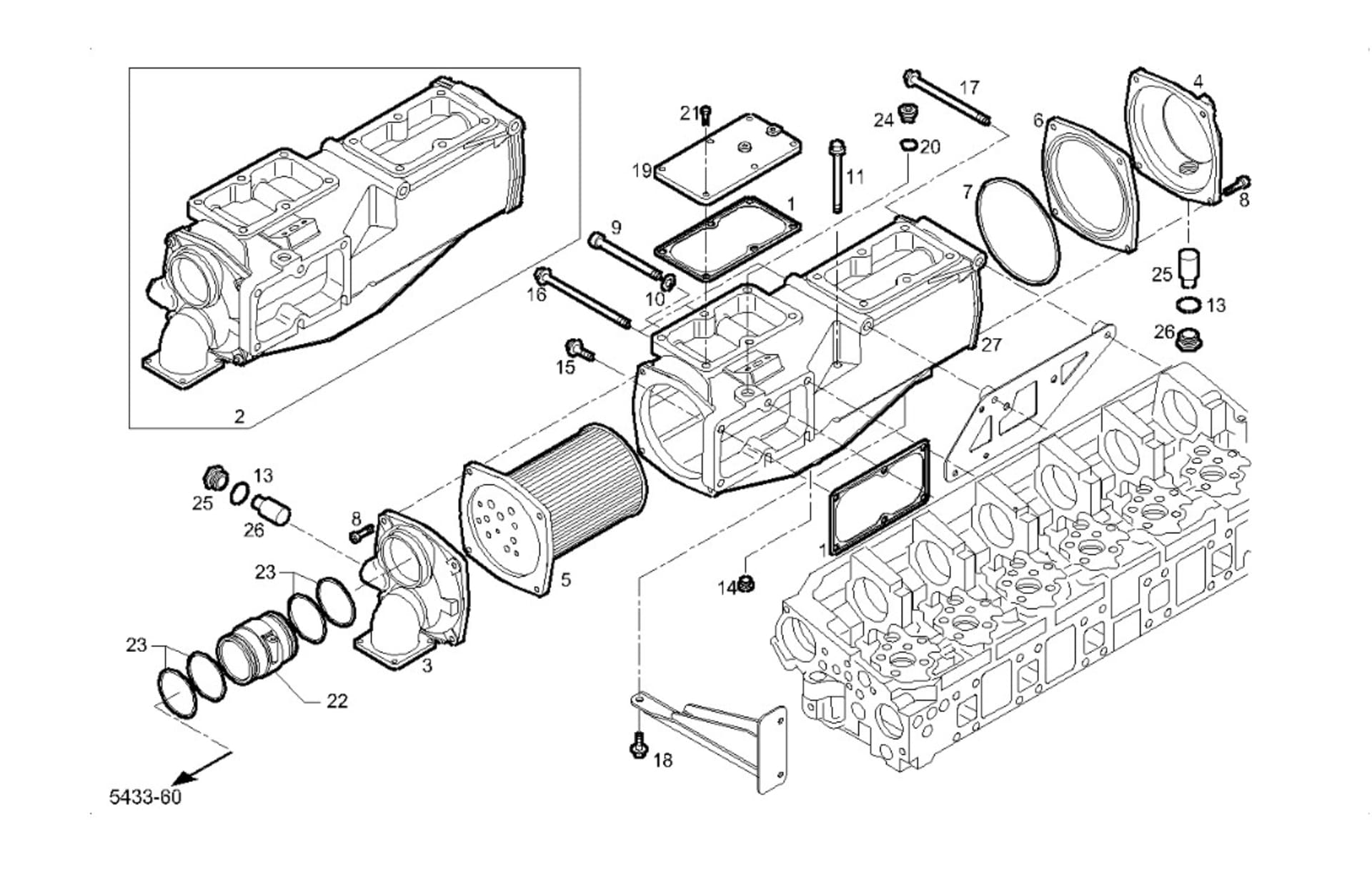 AIR-WATER HEAT EXCHANGER