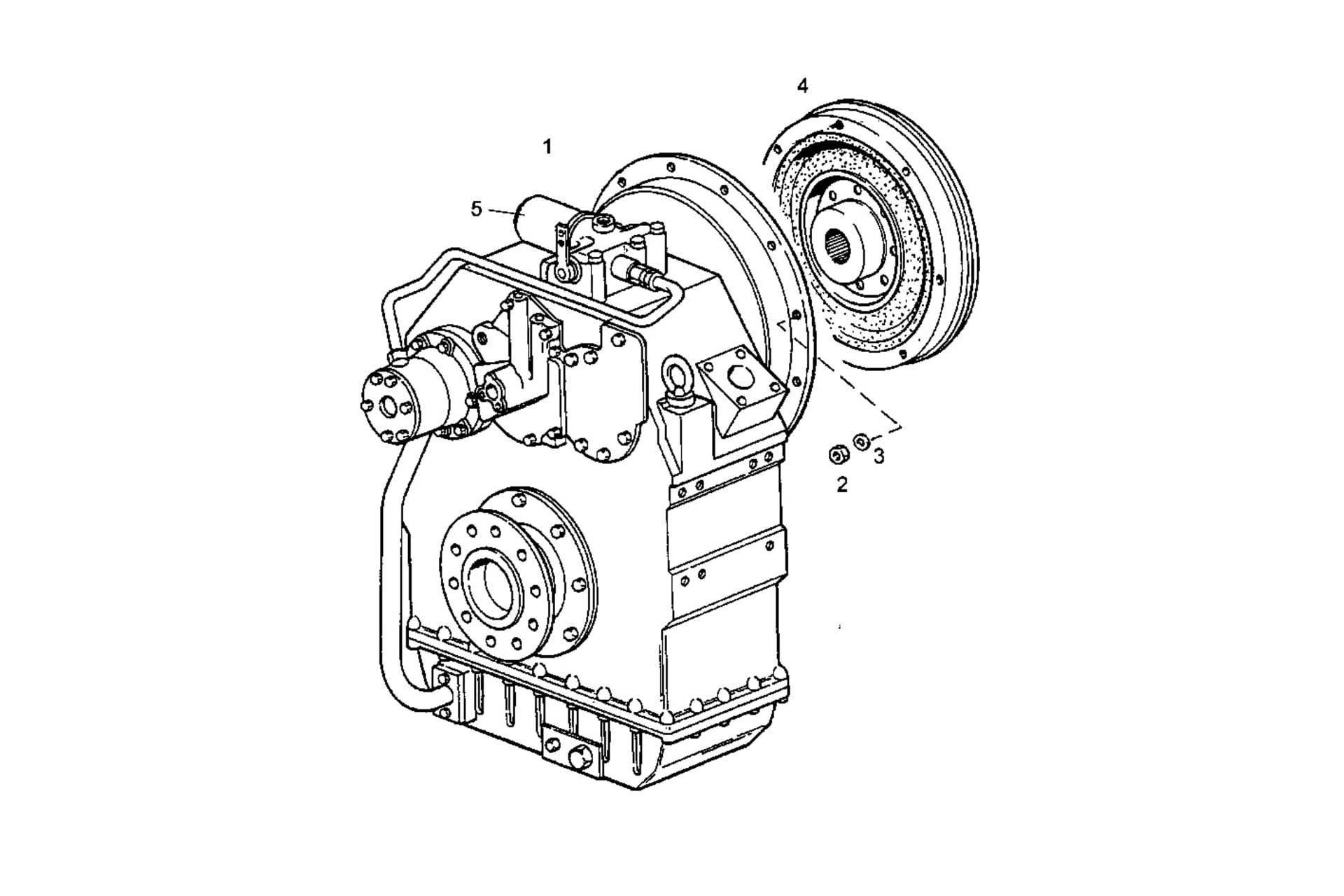 MARINE GEAR TWIN DISC MG 5075 A