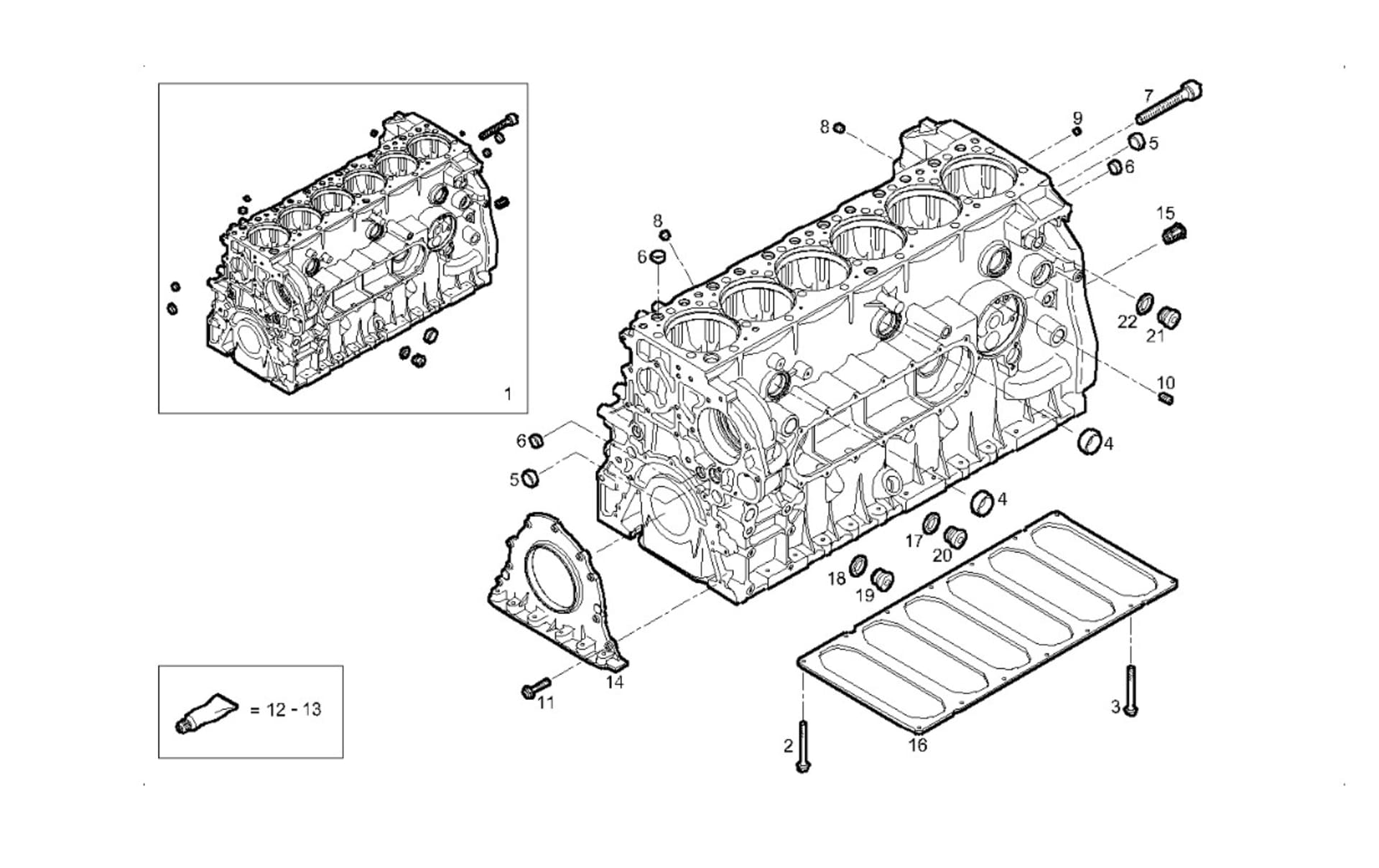 ENGINE BLOCK ASSY