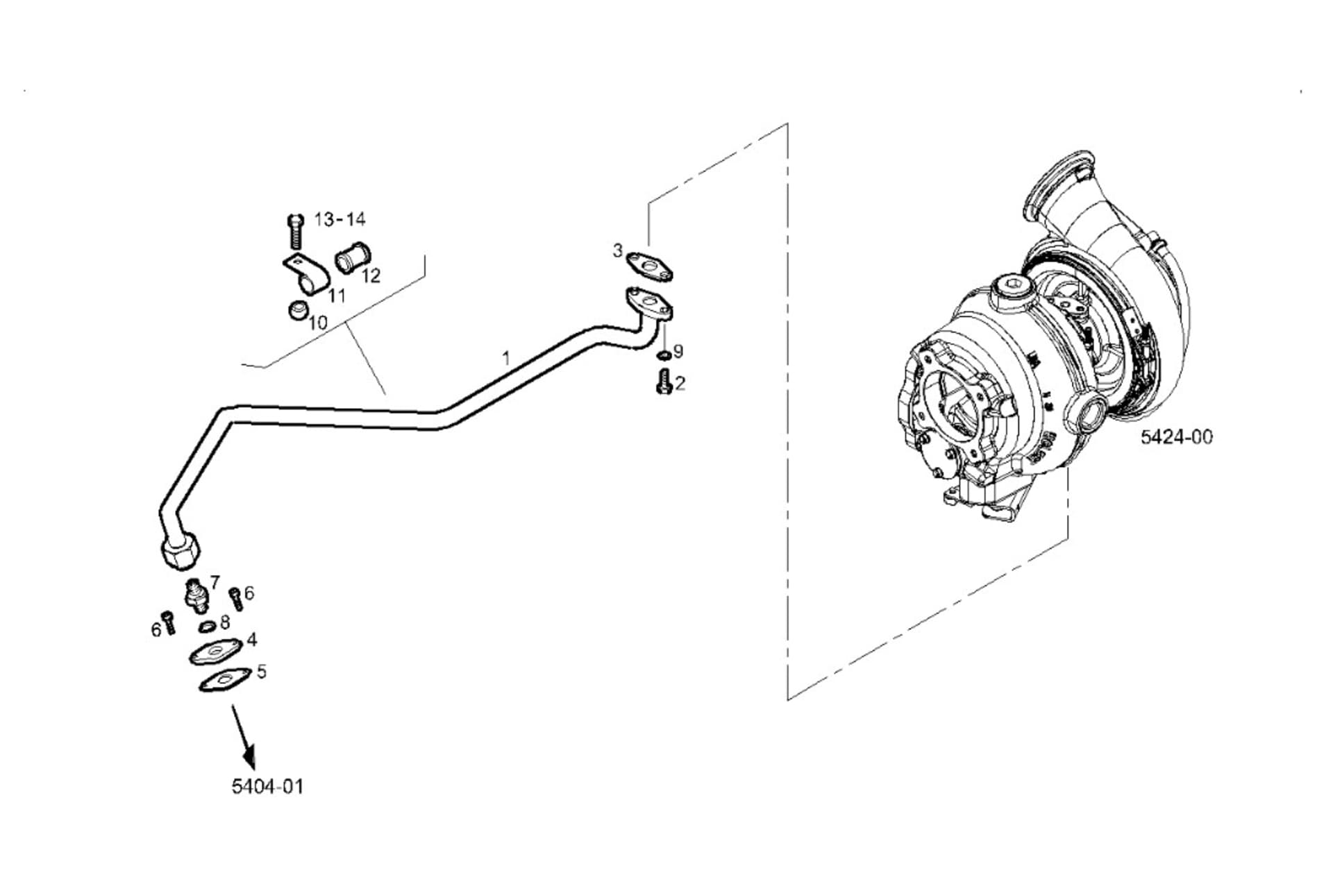 RETURN OIL LINE