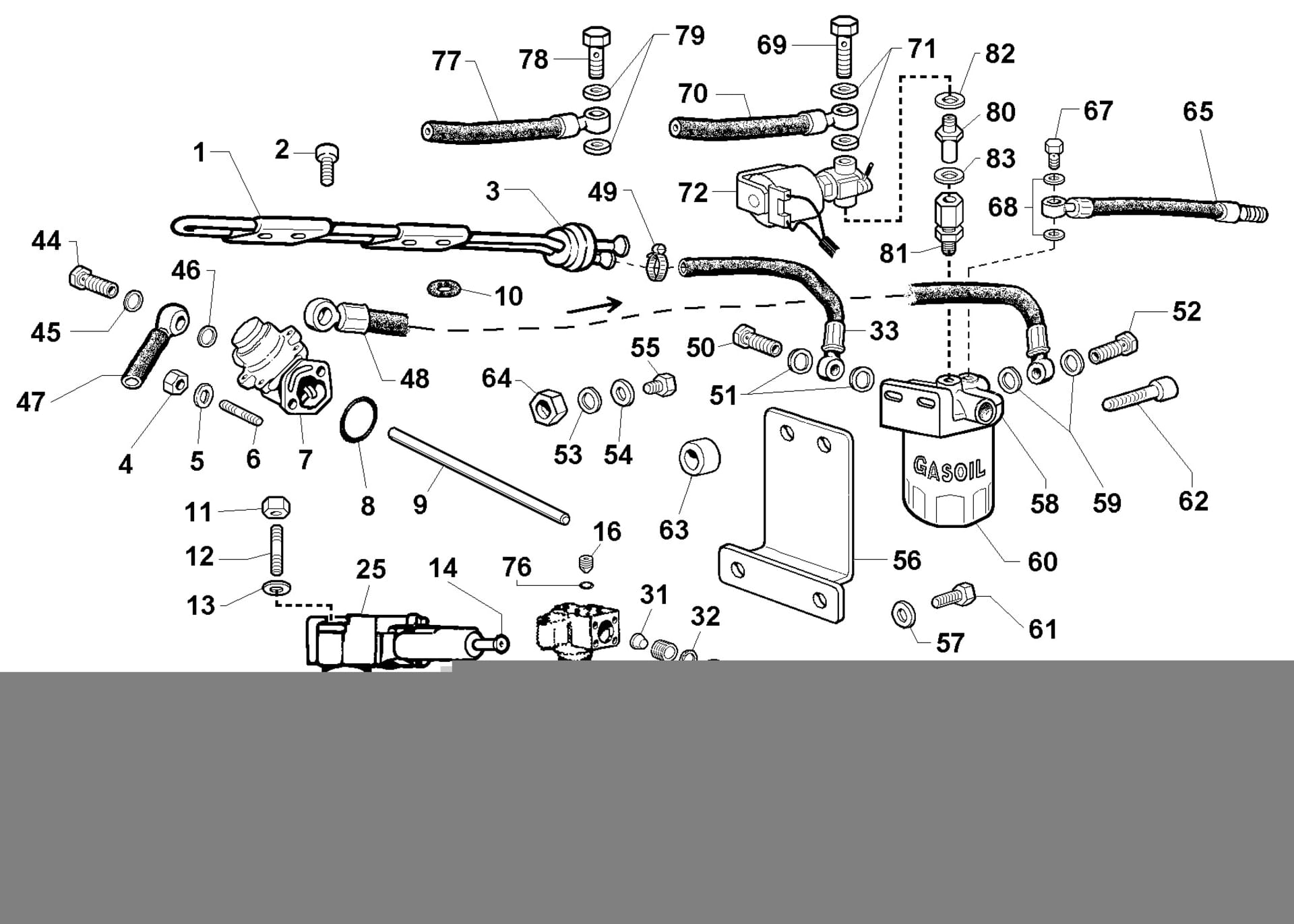 Diesel system