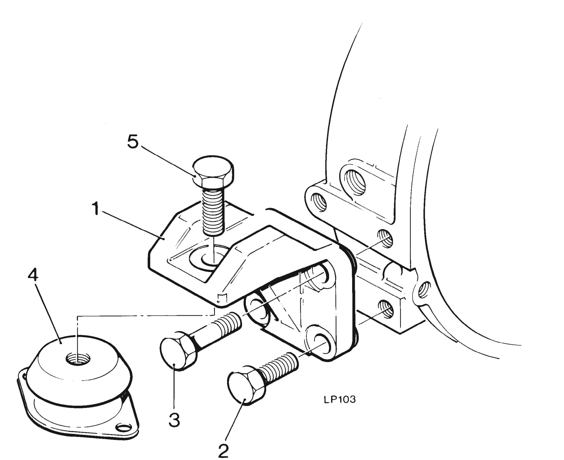 Engine Bearers ( Flywheel end )