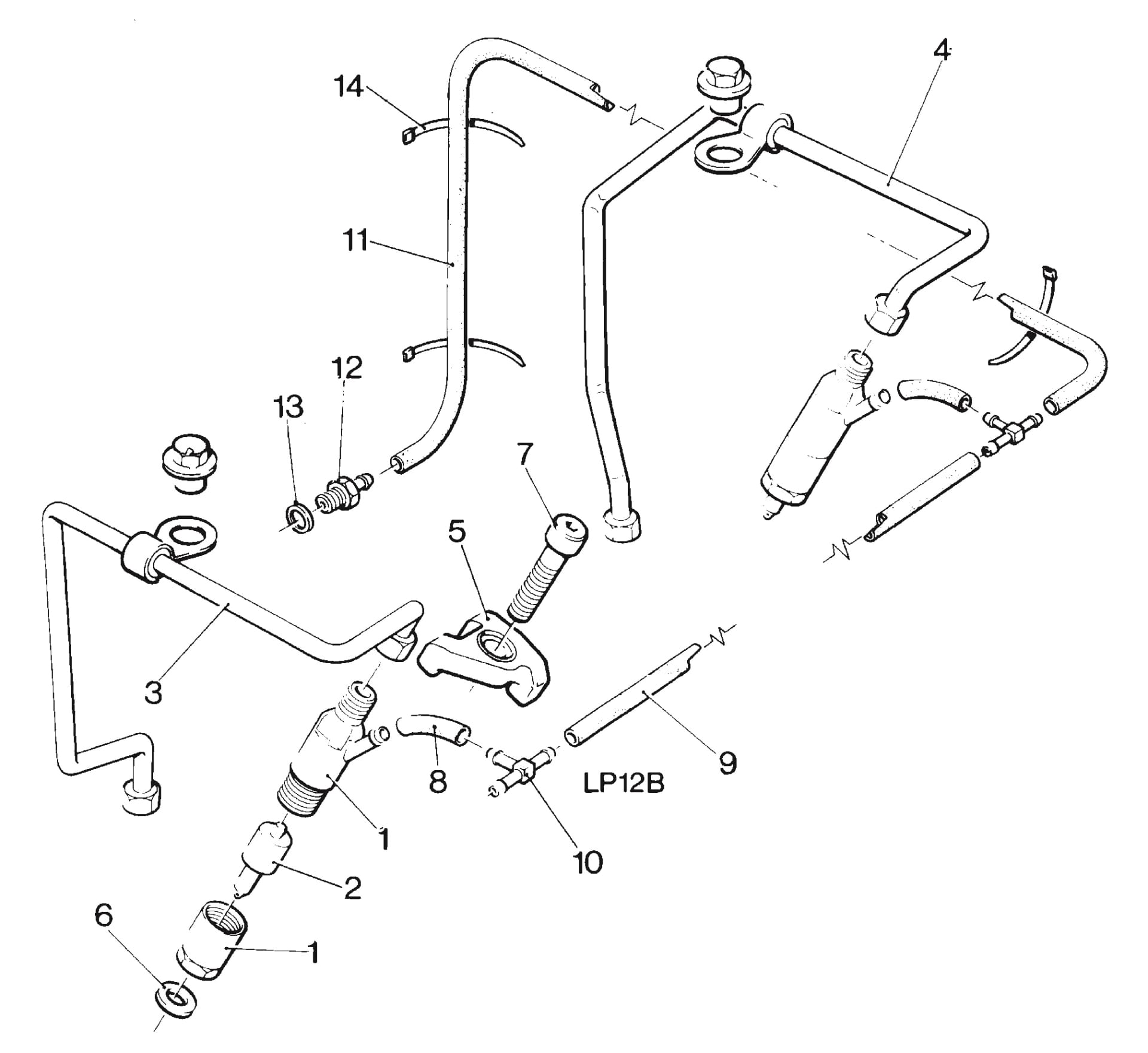 Fuel Injector and Pipes