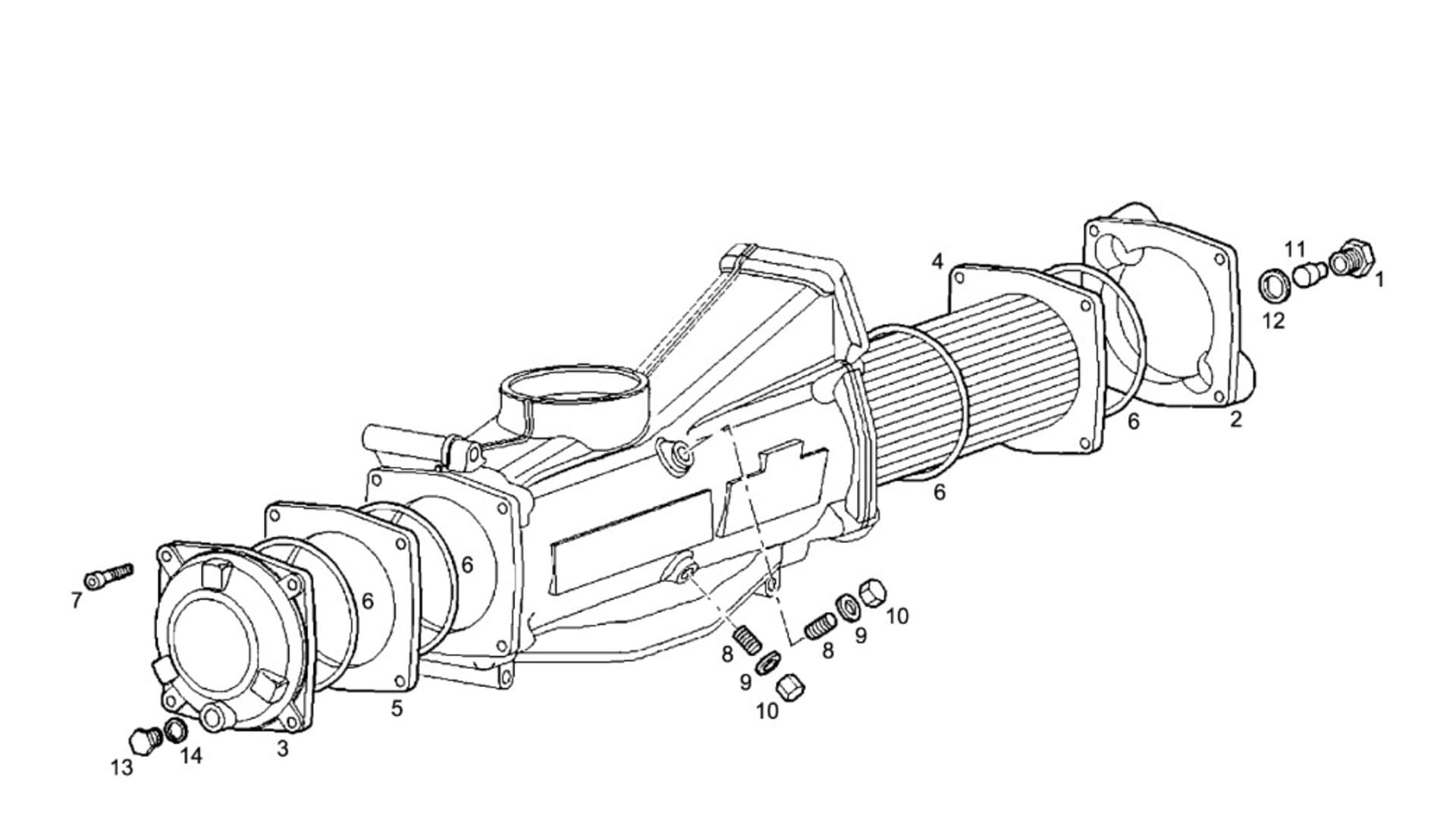 AIR - WATER HEAT EXCHANGER (COMPONENTS)