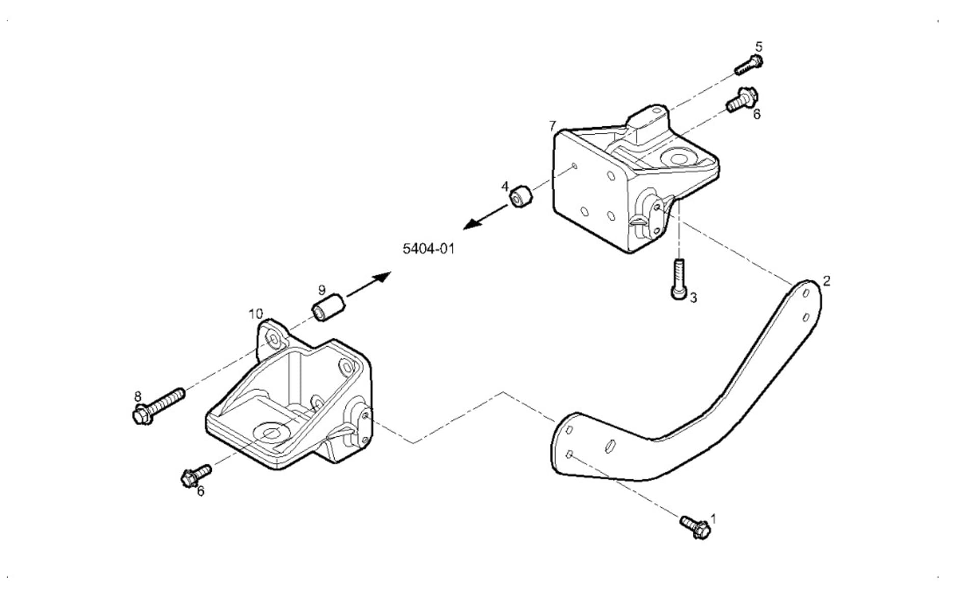 FRONT ENGINE SUPPORT