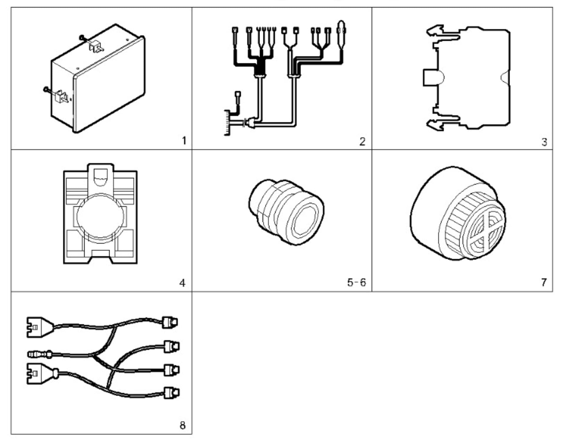DIGITAL PANEL FLYBRIDGE 12/24V