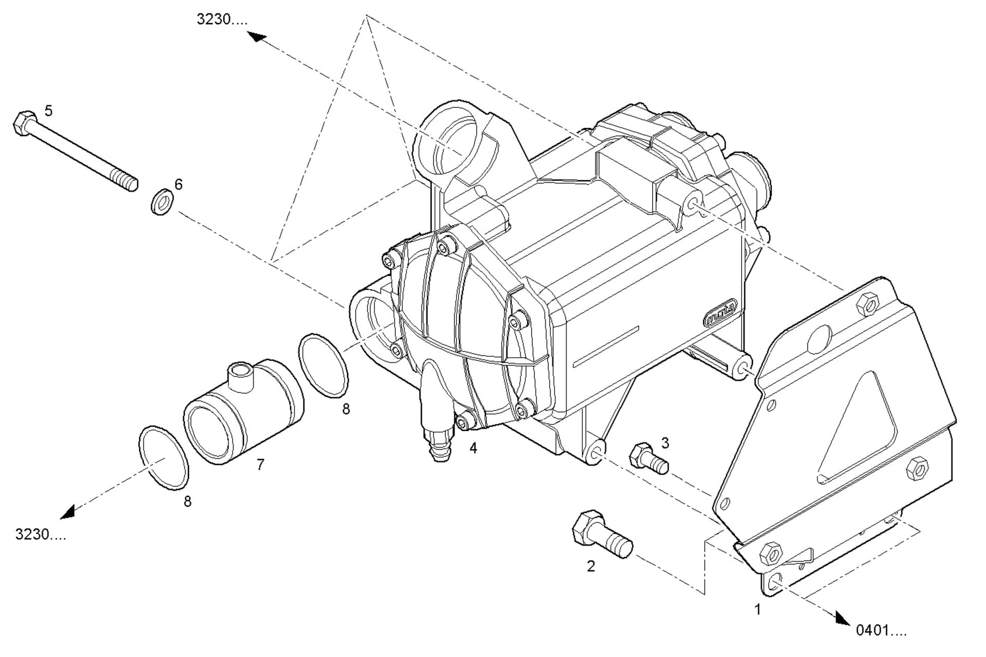 FRESH WATER - SEA WATER HEAT EXCHANGER