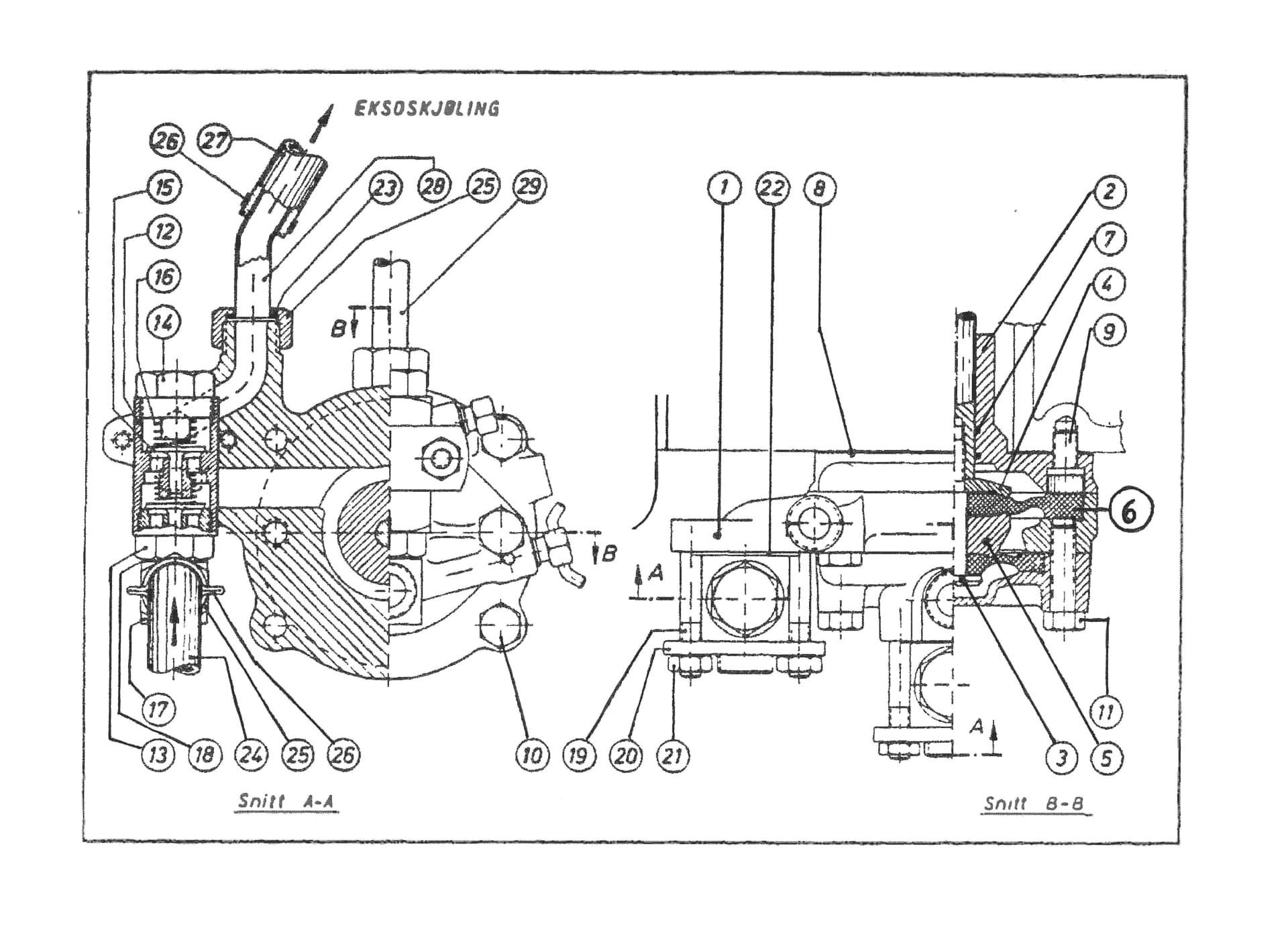 Twin Water Pump Assy