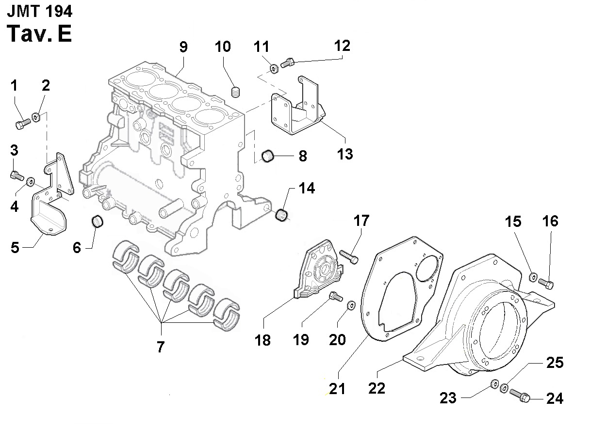 Lombardini FROSTPLUGG FOR BLOKK Ø30 LDW 194 JMT Frydenbø Industri