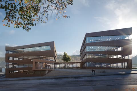 Fremtidens kontorbygg på Damsgård