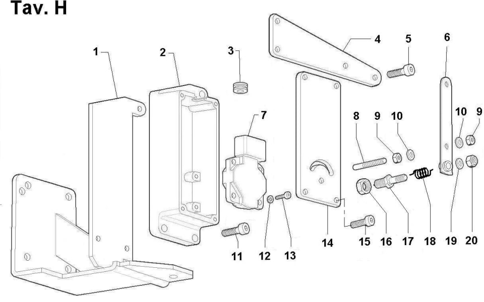 Lombardini LDW 194 JMT reservedeler Frydenbø Industri