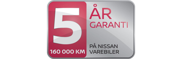 5 år Nissan Garanti
