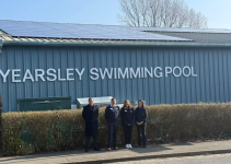 Yearsley Pool Solar installation Yearsley Pool Solar installation