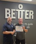 Paul with Duty Manager Jason 