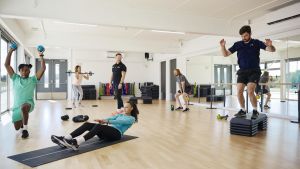 Fitness classes at Lee Valley Athletics Centre