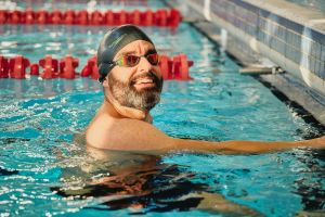 Man swimming