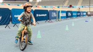 Cycling lessons at Lee Valley VeloPark