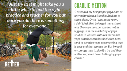 Charlie Merton yoga teacher