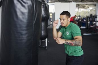 Boxing Bags in the Functional Gym at Lee Valley Athletics Centre