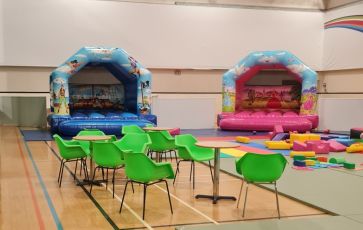 An image of the parent/guardian  seating area