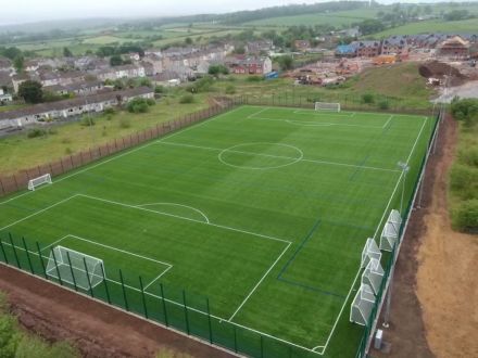 AN image of the 3G outdoor pitch at the Cleator Moor Activity Centre