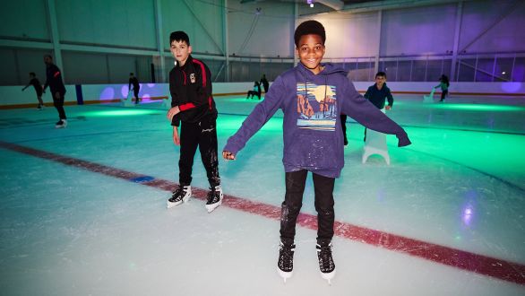 Festive Ice sessions at Lee Valley Ice Centre