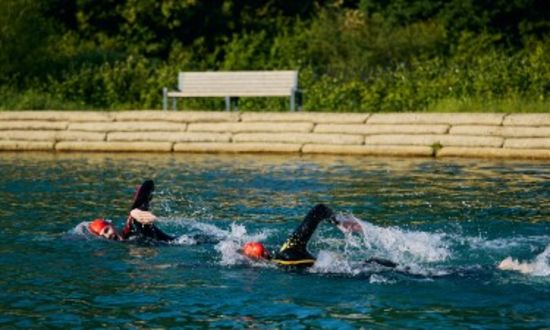 Open water swimming