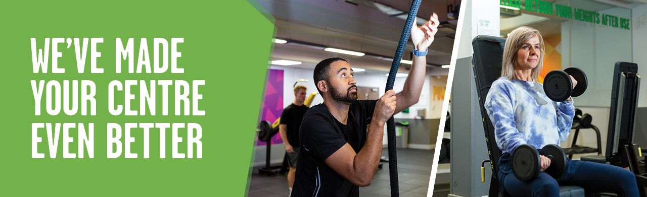 Highbury Leisure Centre gym refubrishment.