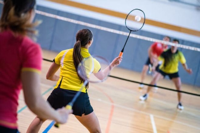 Over 55's badminton sessions 