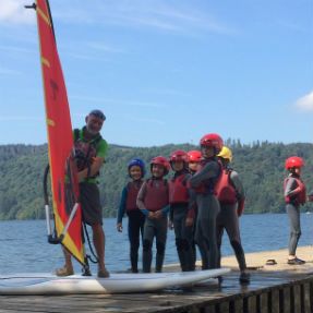 Group windsurfing lessons