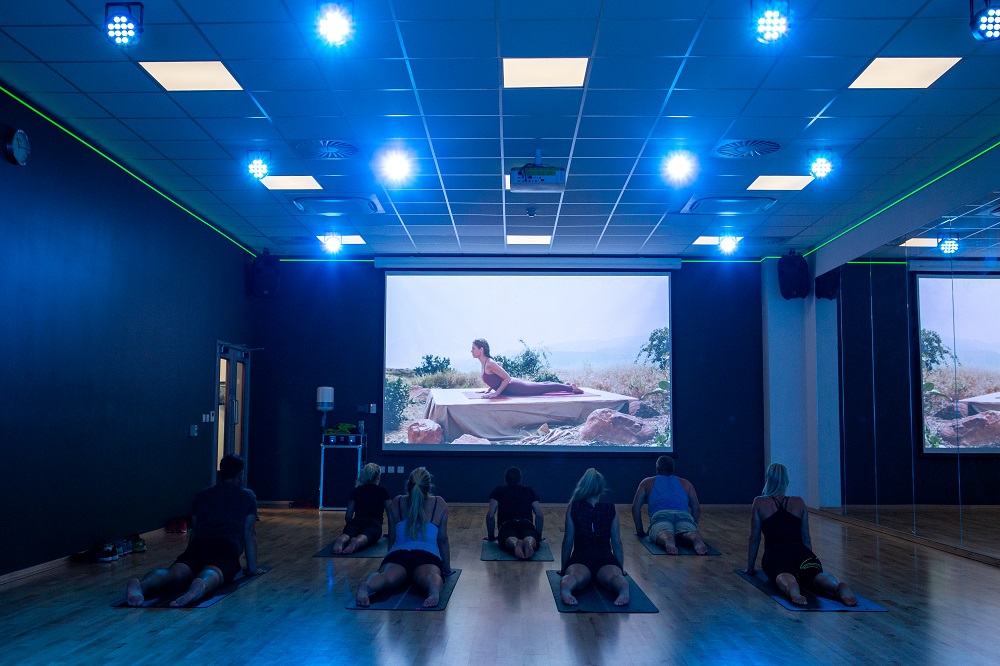 An image of a virtual class