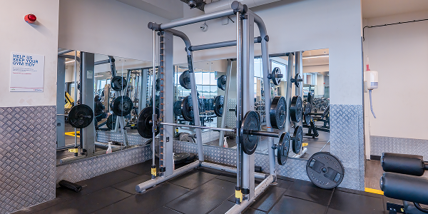 a view of the functional area at North City with exercise machines