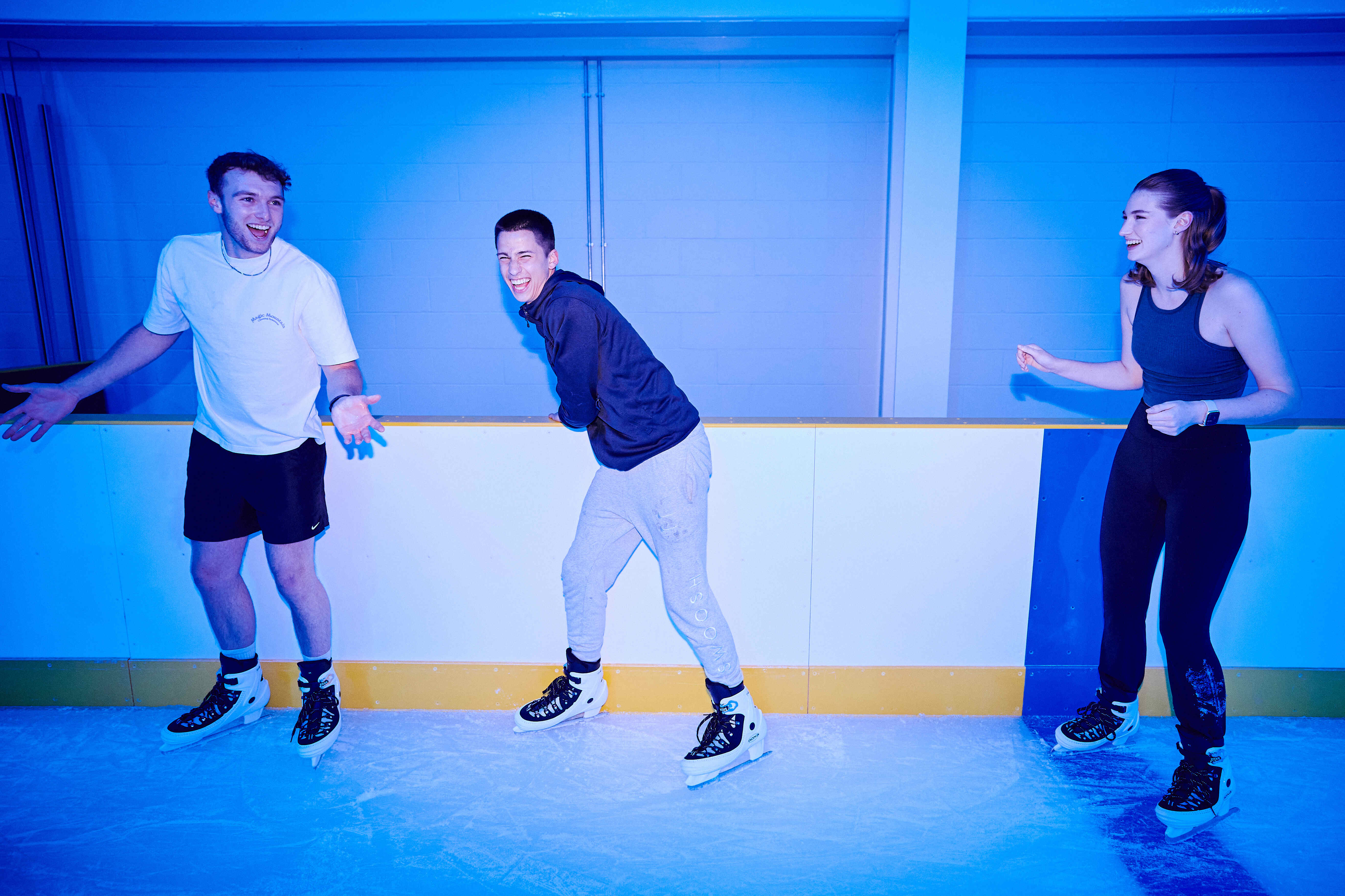 Team aways at Lee Valley Ice Centre