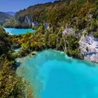 Blue Lakes in Plitvice Lakes Croatia