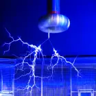 Model of Lightning at the Tesla Museum 