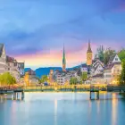Lake Zurich and Zurich