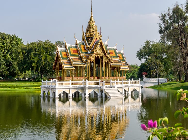 Buddhist Palace in Ayutthaya