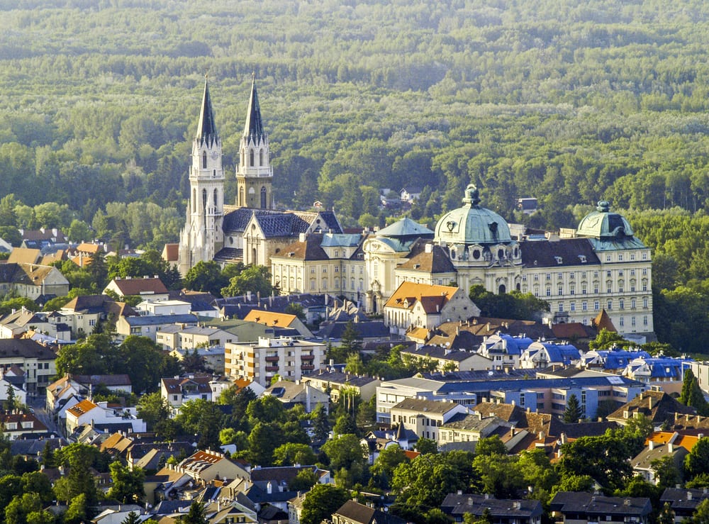 Overhead View of Klosterneuburg Monastery 