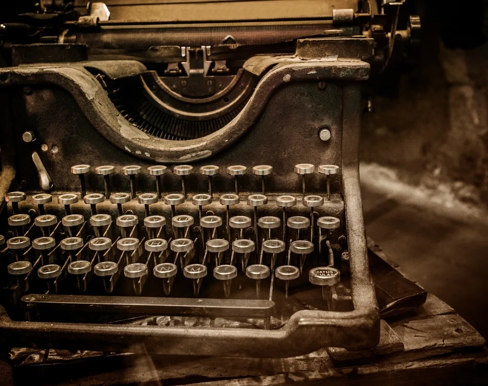 An Old Typewriter
